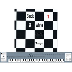 Pakketilbud p Klaverbogen Black and White 1 og Klaviaturguide for begyndere