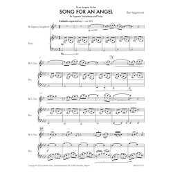 Song for an Angel : for Soprano Saxophone and Piano