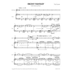 Ebony Fantasy : for Bb Clarinet and Piano