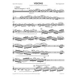 Visions : Concerto for Alto Saxophone