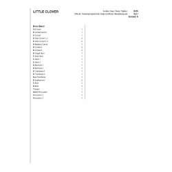 Little Clover : Irish Fantasy for Cornet and Brass Band