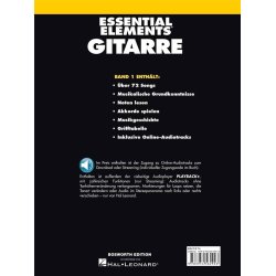 Essential Elements f&uuml;r Gitarre - Buch 1 : Eine umfassende Gitarrenschule