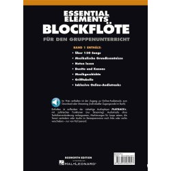 Essential Elements f&uuml;r Blockfl&ouml;te : F&uuml;r den Gruppenunterricht