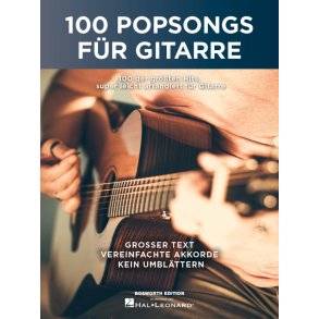 100 Popsongs fuer Gitarre