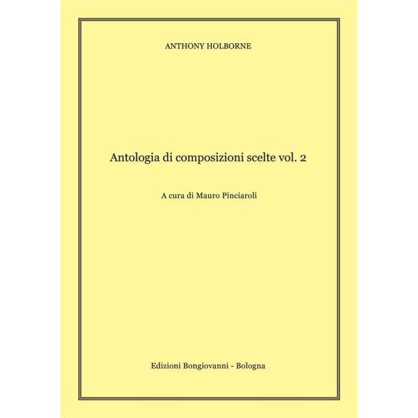 Antologia Di Composizioni Scelte Vol.2