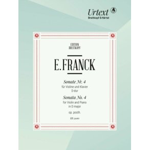 Violinsonaten - Sonate Nr. 4 D-dur Op. Posth.