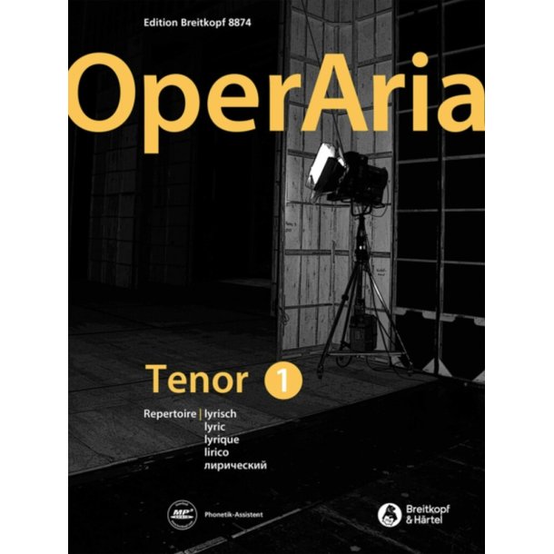 OperAria Tenor : Repertoiresammlung herausgegeben von Peter Anton Ling