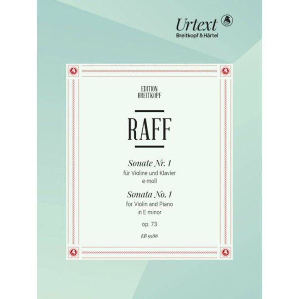 Violinsonate Nr. 1 E-moll Op. 73