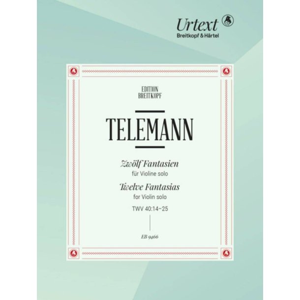 12 Fantasien TWV 40:14-25