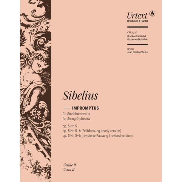 Impromptus : based on Impromptus Op. 5 Nos. 5 and 6 ? Urtext based on the Complete Edition Jean Sibelius Works