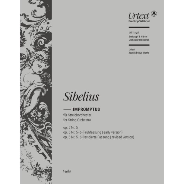 Impromptus : based on Impromptus Op. 5 Nos. 5 and 6 ? Urtext based on the Complete Edition Jean Sibelius Works