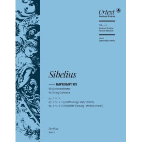 Impromptus : based on Impromptus Op. 5 Nos. 5 and 6 ? Urtext based on the Complete Edition Jean Sibelius Works