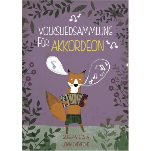 Volksliedersammlung f&uuml;r Accordion