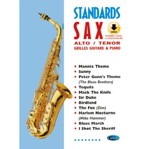Standards Sax : pour alto/ténor sax