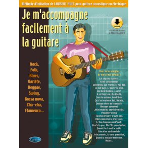 Je m'accompagne facilement à la guitare