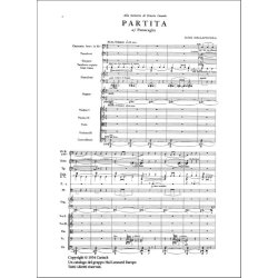 Partita : per orchestra