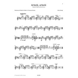 40 brani inediti per chitarra : a cura di Roberto Fabbri e Francesco Russo