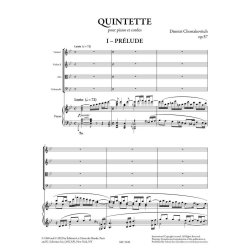 Quintette avec piano, op.57