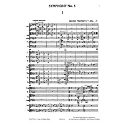 Symphony No.6 : Pocket score