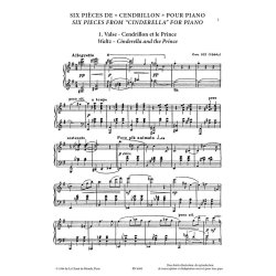 Six Pieces from Cinderella