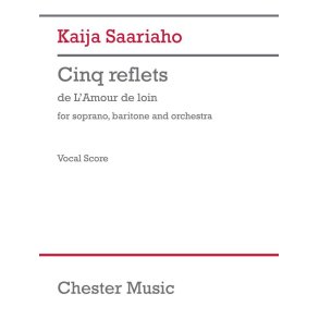 Cinq Reflets (Vocal Score)