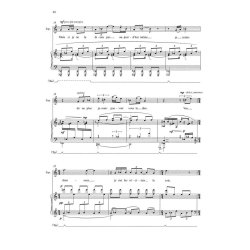 Cinq Reflets (Vocal Score)