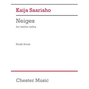 Neiges (version for twelve cellists)