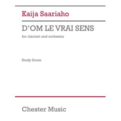 D'Om le Vrai Sens (Study Score)