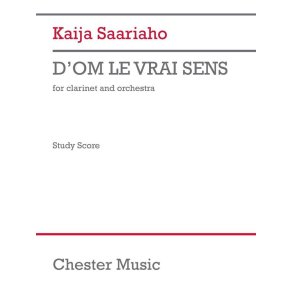 D'Om le Vrai Sens (Study Score)