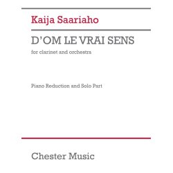 D'Om le Vrai Sens (Piano Reduction)