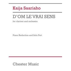 D'Om le Vrai Sens (Piano Reduction)