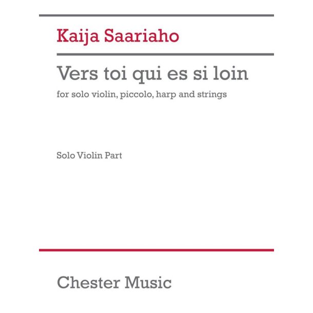 Vers toi qui es si loin (solo part)