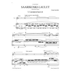 Saarikoski-laulut : orchestra version