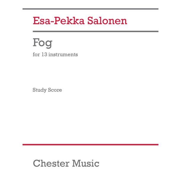 Fog (for 13 instruments) (Study Score)