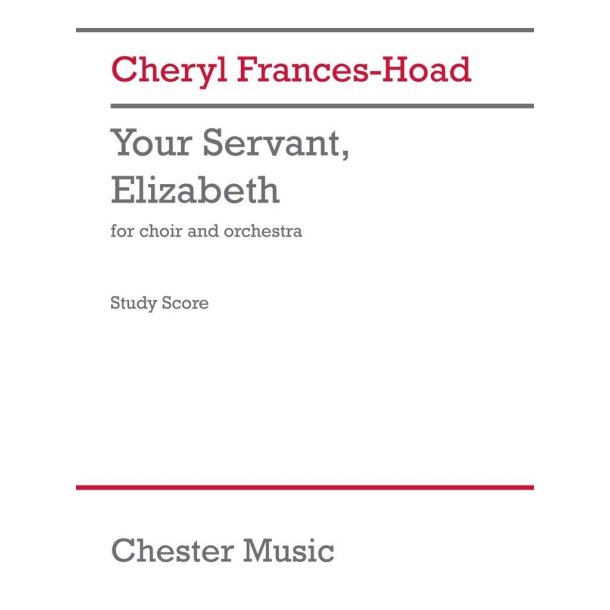 Your Servant, Elizabeth (Study Score)