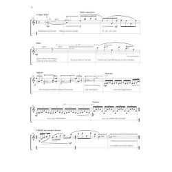 Trois po&egrave;mes de Jacques Pr&eacute;vert : Violin and Actor