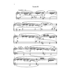 Some Simple Sonatas : clavichord (or harpsichord, or pianoforte)