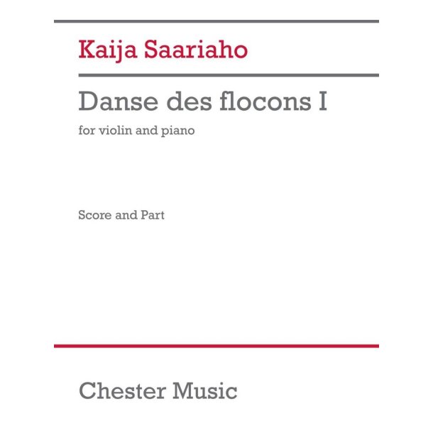 Danse des Flocons I (Violin and Piano)