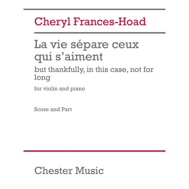 La Vie S&eacute;pare Ceux Qui S?Aiment