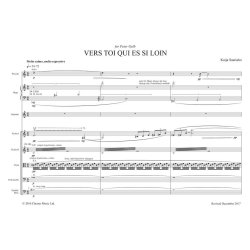Vers toi qui es si loin (soprano version)