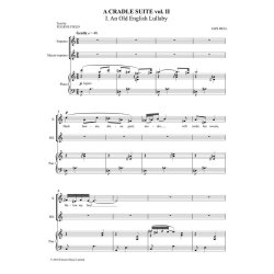 A Cradle Suite - Vol. 2 : soprano, mezzo-soprano, piano