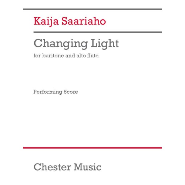 Changing Light : Baritone and Alto Flute