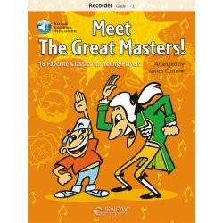 Meet The Great Masters - Recorder : 18 Favorite Classics for Young Players