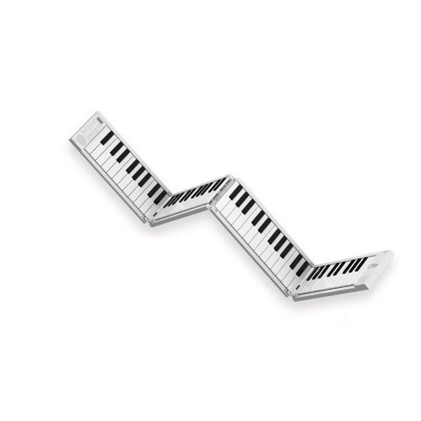 88 Key Folding Piano - White