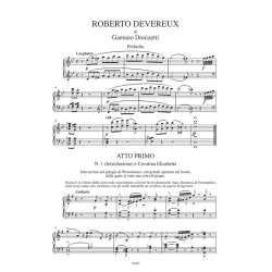 Roberto Devereux : Ed. Critica di Julia Lockhart - Riduzione per canto e pianoforte