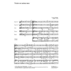 Tristis est anima mea