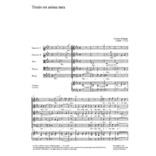 Tristis est anima mea