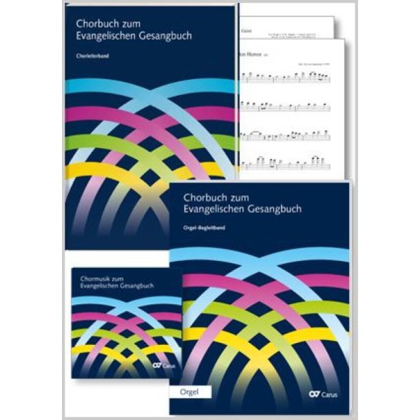 Chorbuch zum Evangelischen Gesangbuch : 63 works in einem flexibel besetzbaren Arrangement. Chorleiter-Paket