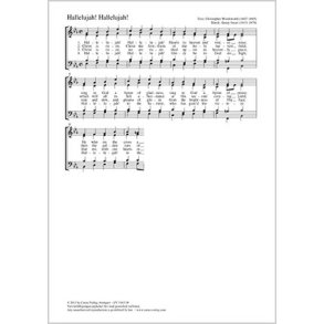 Hallelujah! Hallelujah!