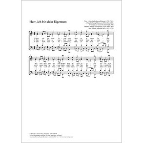 Herr, ich bin dein Eigentum